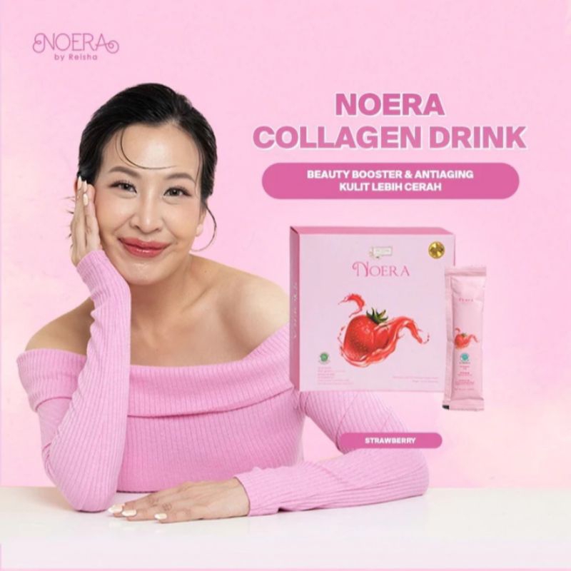 BEST SELLER Noera Collagen Drink Original BPOM Suplemen Kecantikan -noerabyreisha.