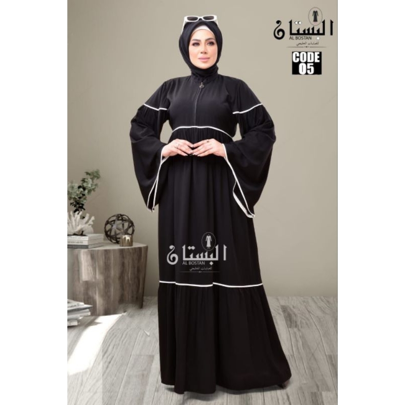 Abaya Arab Inner + Outer Bestsellers // Free Pashmina // abaya inport original.