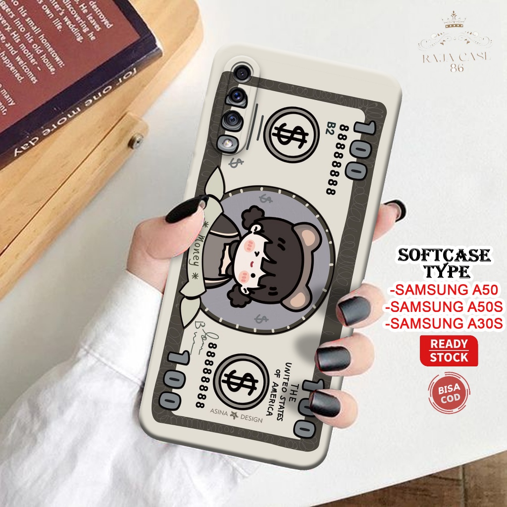 Case Samsung A50 / A50s / A30s - Rajacase - Casing Hp Samsung A50 A50s A30s - Motif case Cartoon - P