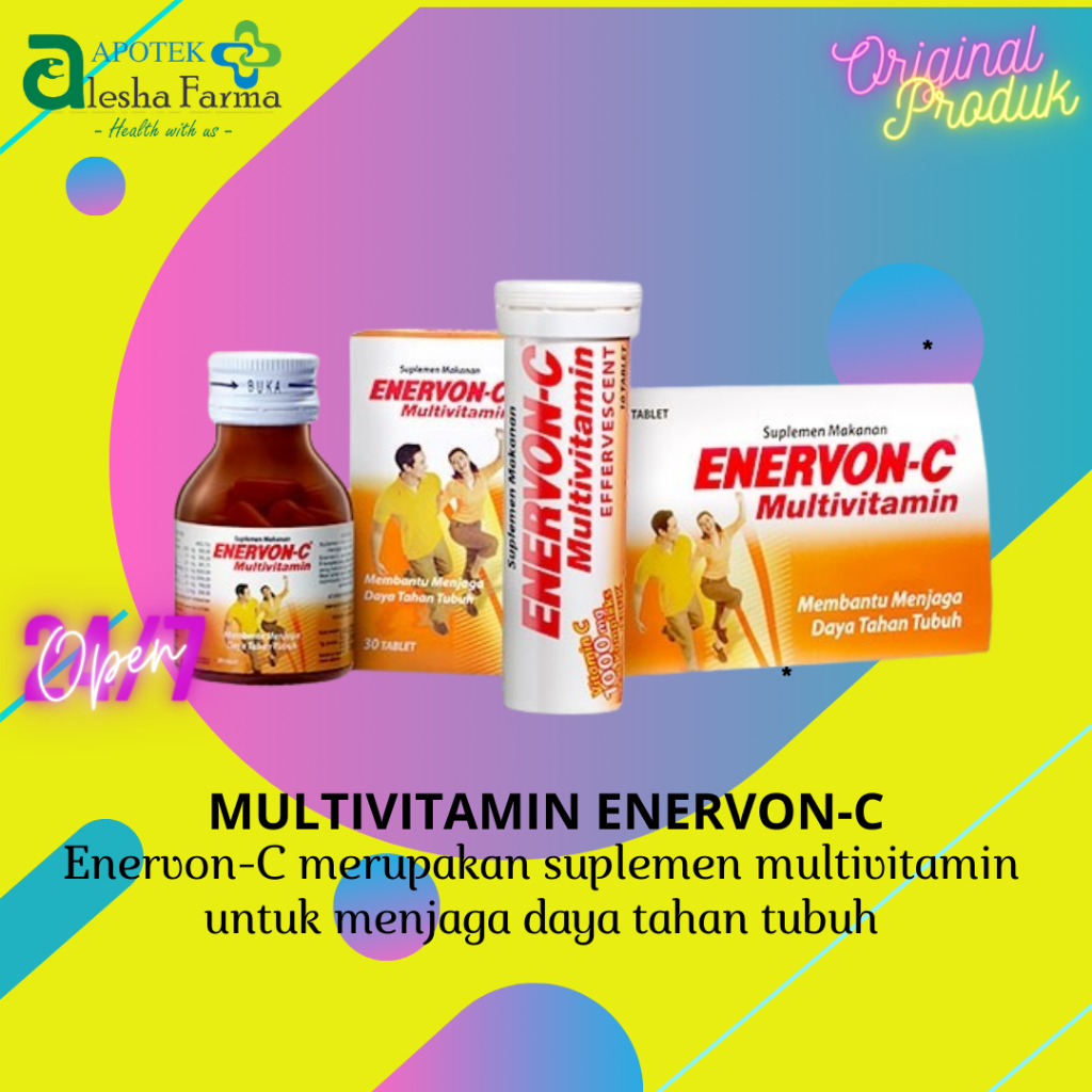 Enervon C Strip 4  Tablet | Enervon C 30 Tablet | Enervon C EFF | Multivitamin