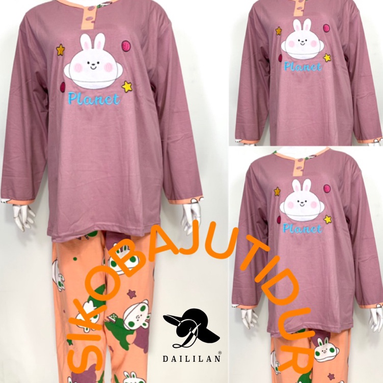 ART X14O Sikobajutidur  PP Daililan Jumbo  Baju Tidur Daililan Jumbo