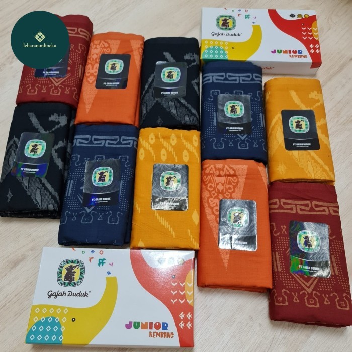 GROSIR KODIAN SARUNG GAJAH DUDUK JUNIOR KEMBANG