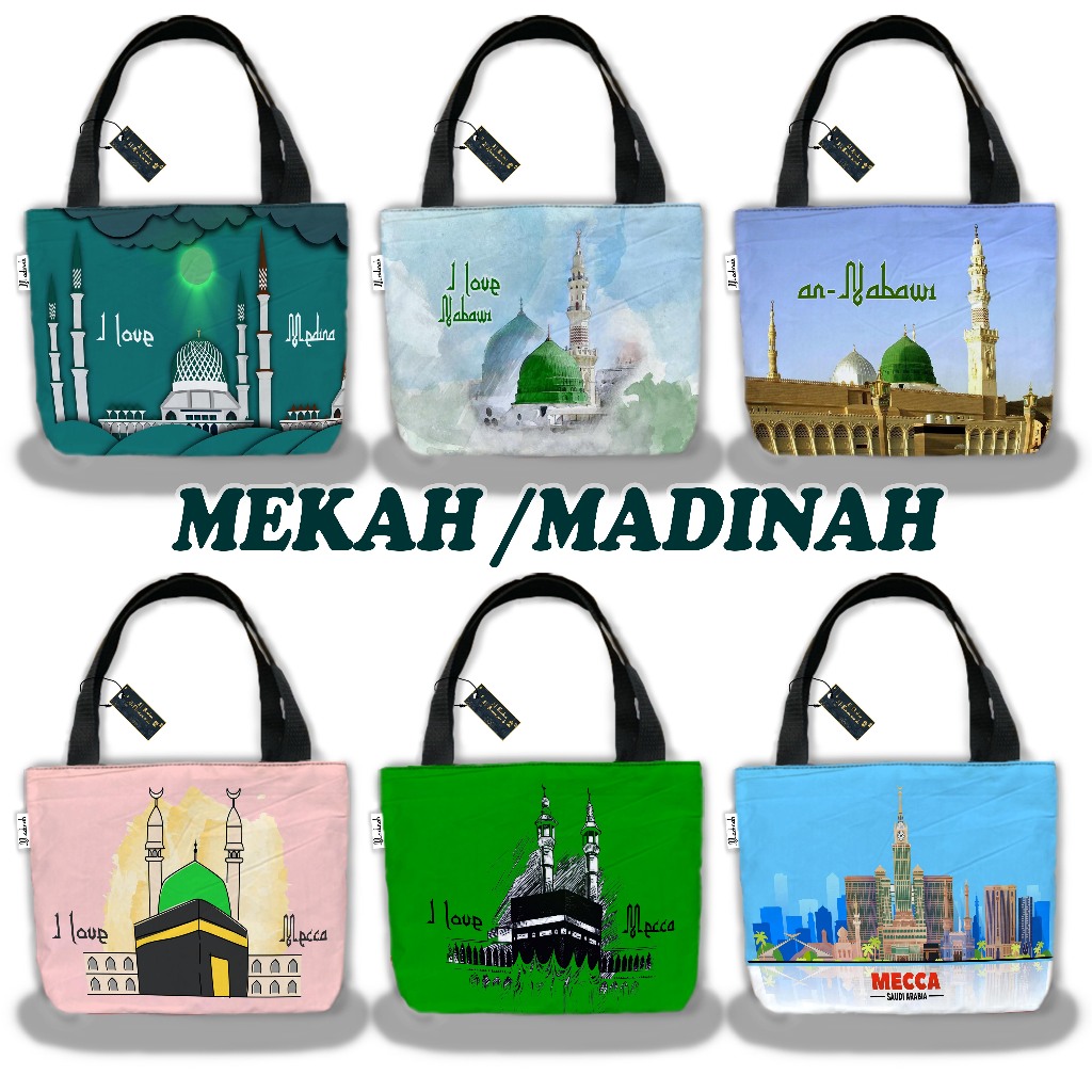 TAS WANITA MEKAH TAS HADIAH UMRAH TAS SOUVENIR