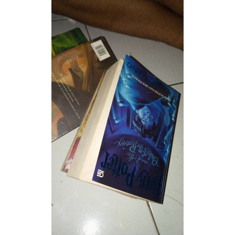 Novel harry potter hardcover indonesia