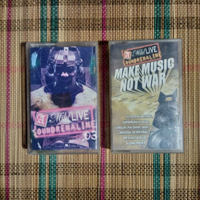 A Mild Live - Soundrenaline " Cassette Tape kaset Pita