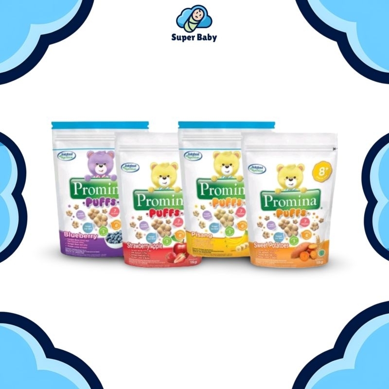 SNACK CEMILAN BAYI PROMINA PUFFS 8 BULAN+ 15gr