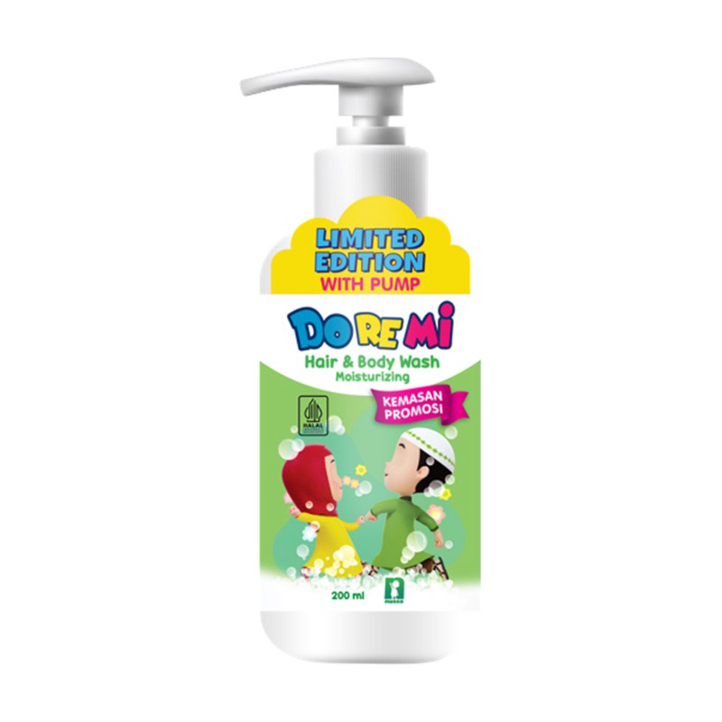 DoReMi Hair & Body Wash Nussa Rarra 200 ml