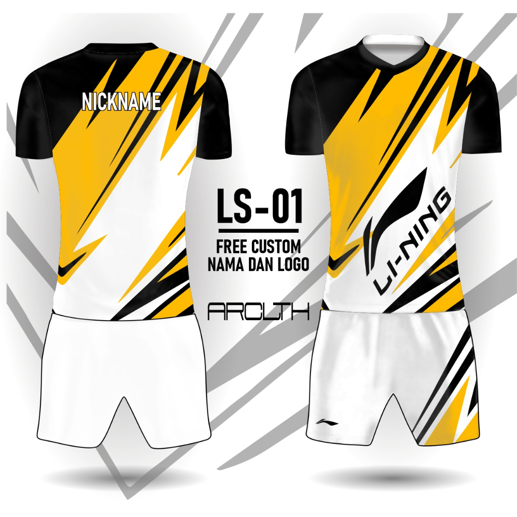 Set Jersey Badminton Set jersey Bulutangkis Jersey Olahraga Baju Olahraga