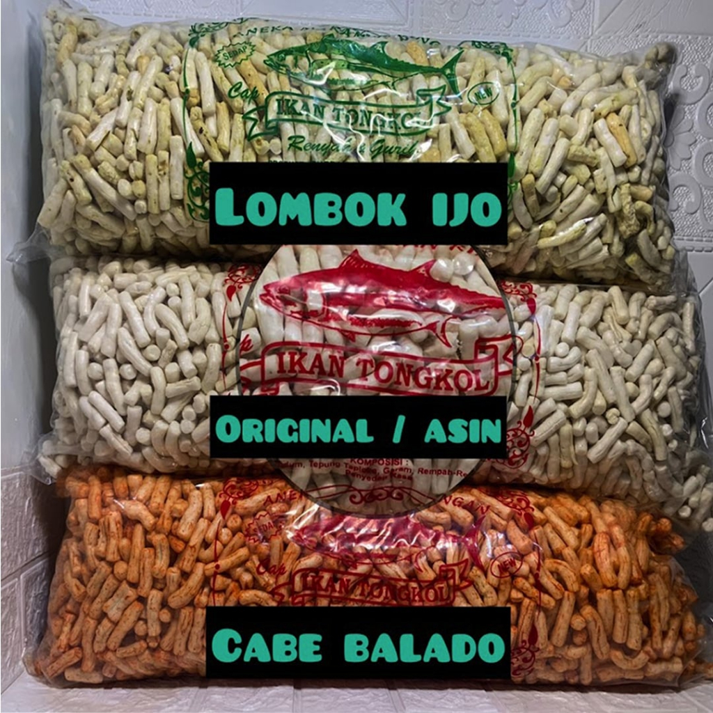 

[BISA COD] KRUPUK IKAN TONGKOL 1KG / KERUPUK TONGKOL / KERUPUK IKAN TONGKOL