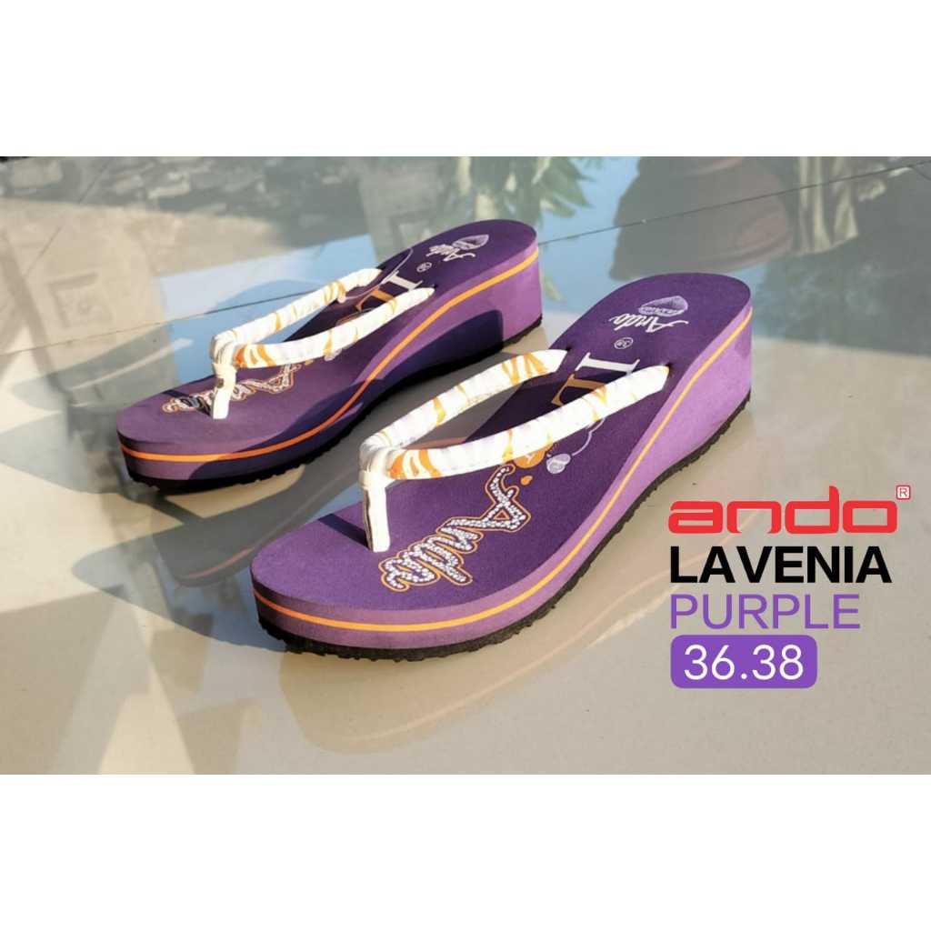 SANDAL HAK TINGGI WANITA WADGES SANDAL WEDGES JEPIT ANDO ORIGINAL 100% TERBARU DAN TERMURAH SANDAL A