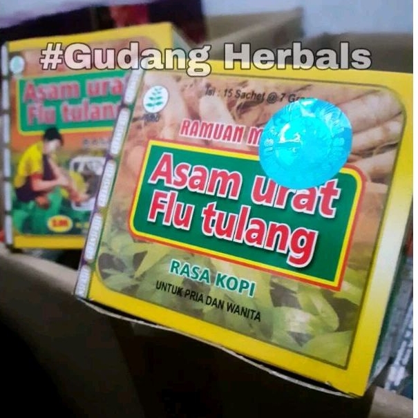Jamu Asam Urat Flu Tulang Ramuan Madura Rasa Kopi
