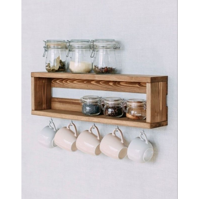 RAK DAPUR KAYU JATI BELANDA