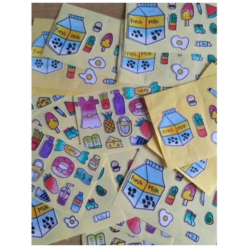 

Sticker Aesthetic murah || Binder journal notes