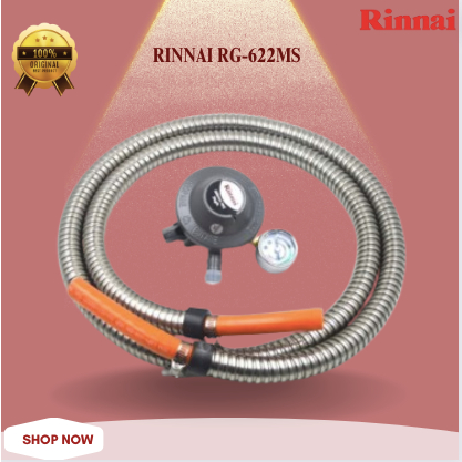 RINNAI REGULATOR GAS RG-622MS Low Pressure/RG 622MS /RG 622 MS /RG622MS/RG-622-MS