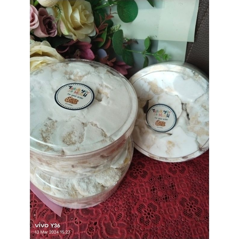 

putri salju cookies 600gr homemade
