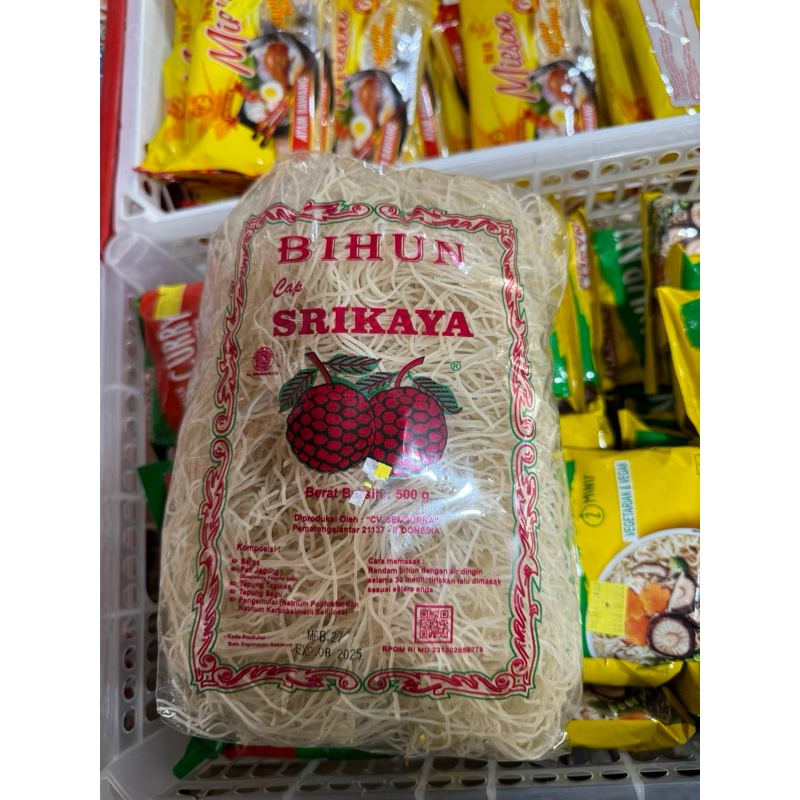 

bihun mihun cap srikaya pematang siantar 500gram