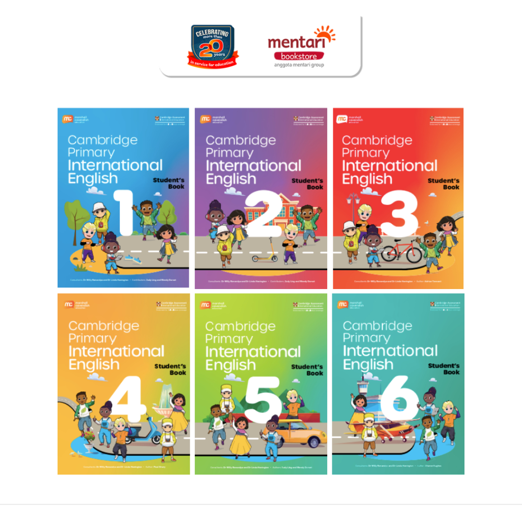 Marshall Cavendish Cambridge Primary International English | Buku SD