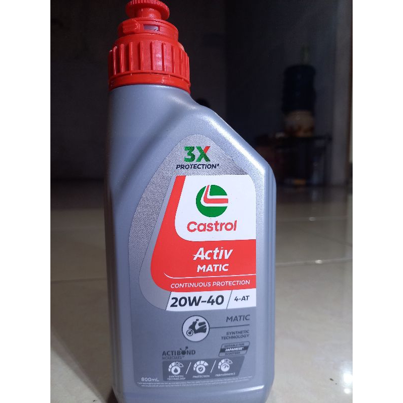 castrol oli mesin matic 800 ml