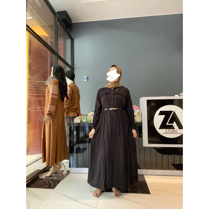 Gamis Midi Remaja Simple-Gamis Simple