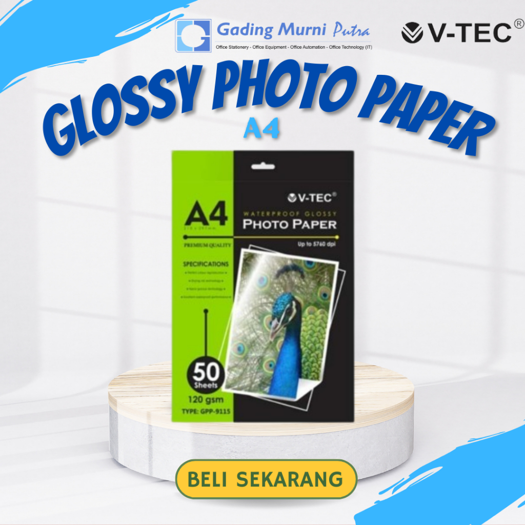 V-TEC GLOSSY PHOTO PAPER A4