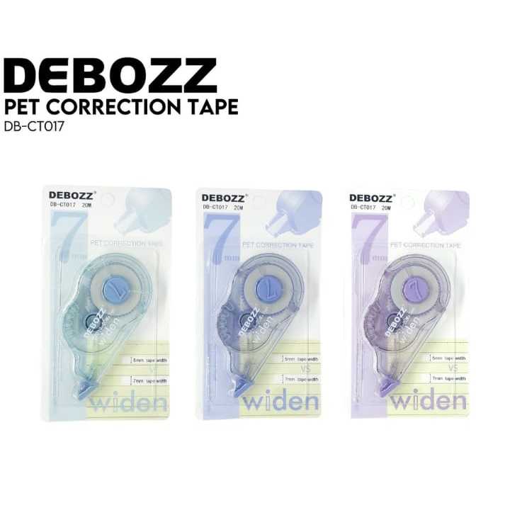 

Tip-Ex Kertas Debozz DB-CT017 / Debozz Correction Tape DB-CT017