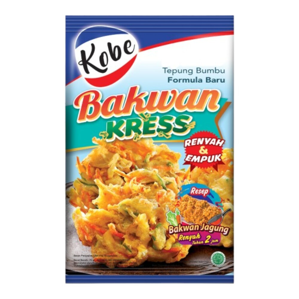 

KOBE TEPUNG BUMBU BAKWAN KRESS 80,5GRAM / TEPUNG BAKWAN
