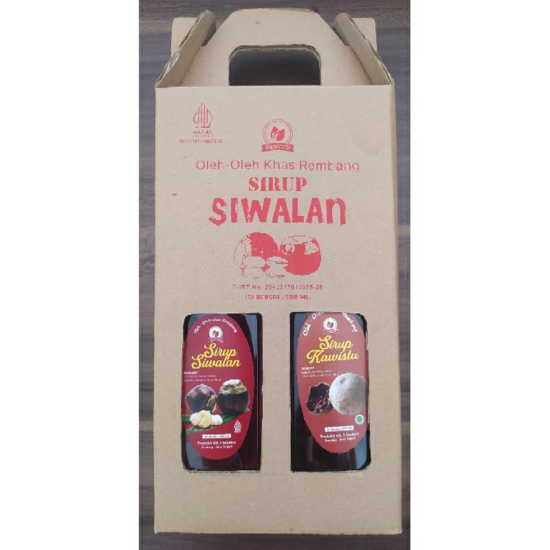 

Sirup Buah Siwalan dan kawis