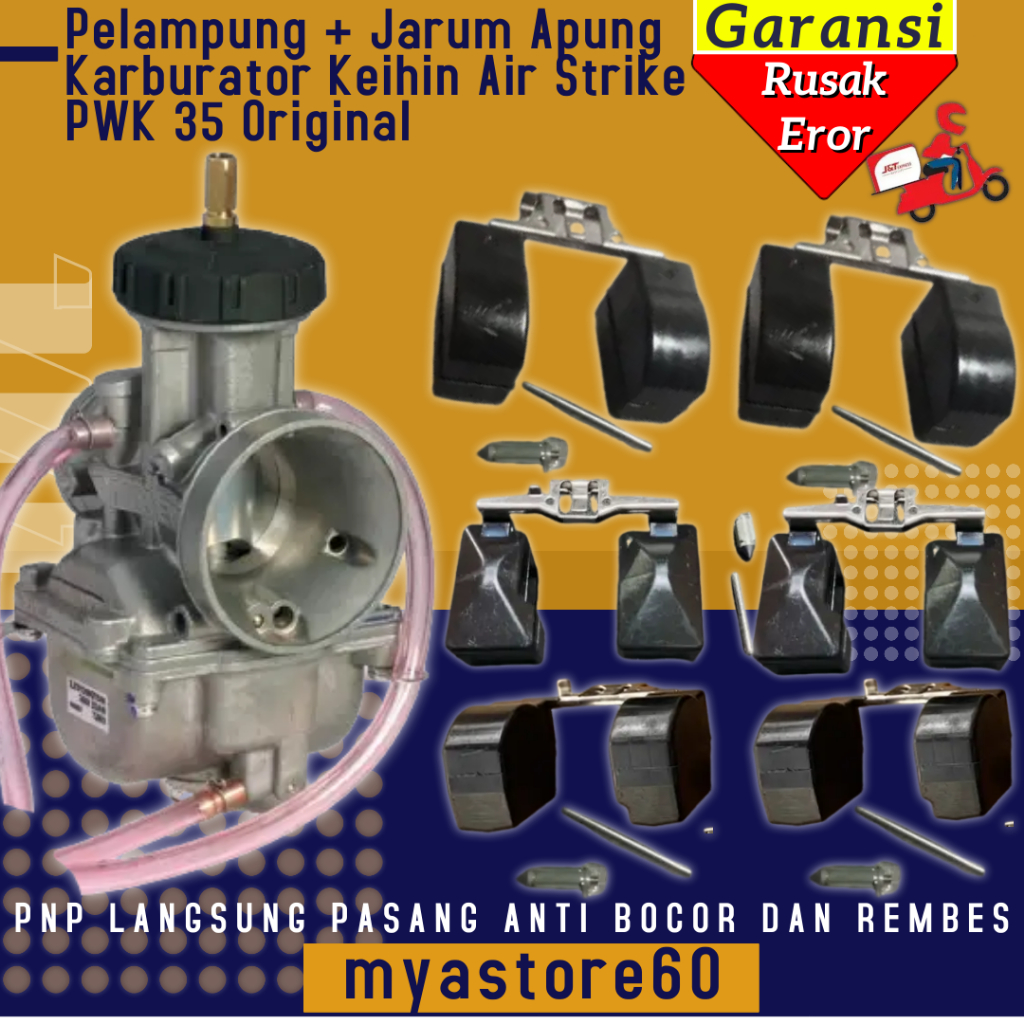 Pelampung Apung Jarum Apung Plampung Karburator Air Strike Karbu Carburator Carbu PWK 35 PWK35 Sudco