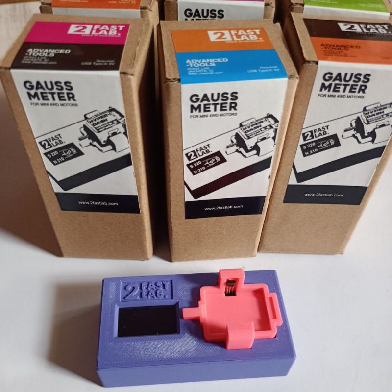 2fast lab Gaussmeter dan speed checker   ( warna random)