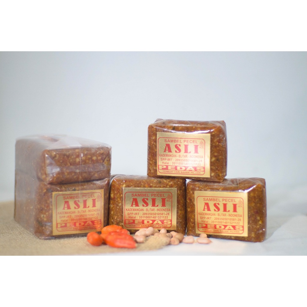 Olivoliv Snack Sambel Pecel Asli Blitar 850Gram Pecel Asli Blitar Kemasan 850 Gram Langsung Kirim