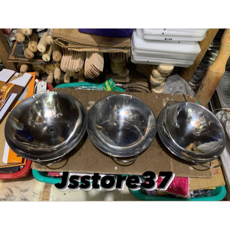 Wajan kuali mini stainles steel anti lengket