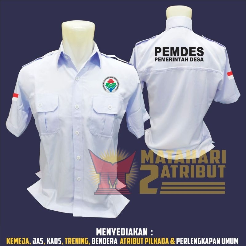 KEMEJA KEMENDES baju kemendes seragam kemendes Pdh kemendes pdl kemendes kemeja PEMDES baju PEMDES