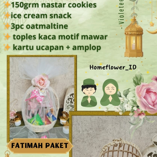

Parcel Lebaran Idul Fitri 1445 H kode Fatimah