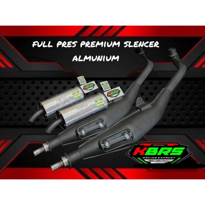 Knalpot fizr, fiz,fizr ,force 1 FULL PRESS BY KBRS RACING EXHAUST