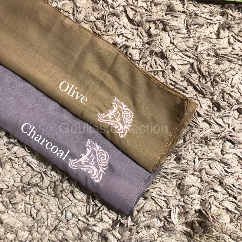 Jilbab Paris Bordir A | jilbab paris Ayudya Kw