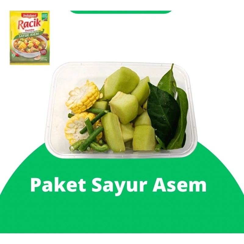 

paket sayur asem +bumbu racik