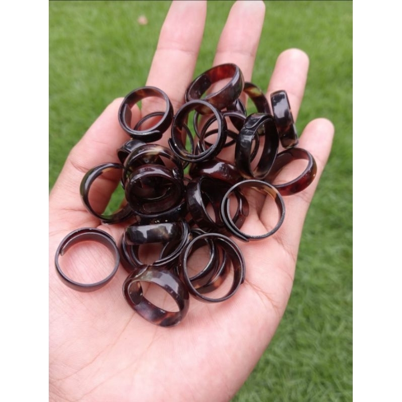 cincin kulit penyu asli