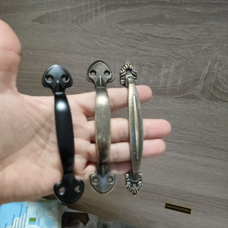 tarikan laci tarikan lemari tarikan pintu bahan besi tebal