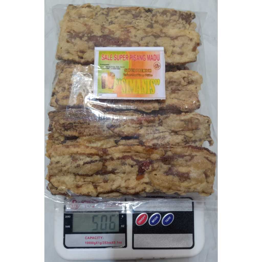 

SALE PISANG LIDAH 500 GRAM "SI MANIS" KHAS CILACAP. SELALU BARU, GURIH, RENYAH, LEGIT & BERGIZI