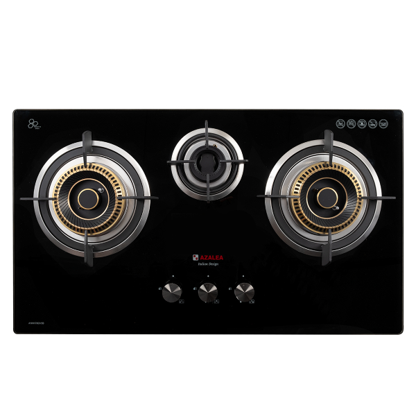 Kompor Gas Tanam 3 Tungku Gas Hobs Azalea ANHK78GV3B