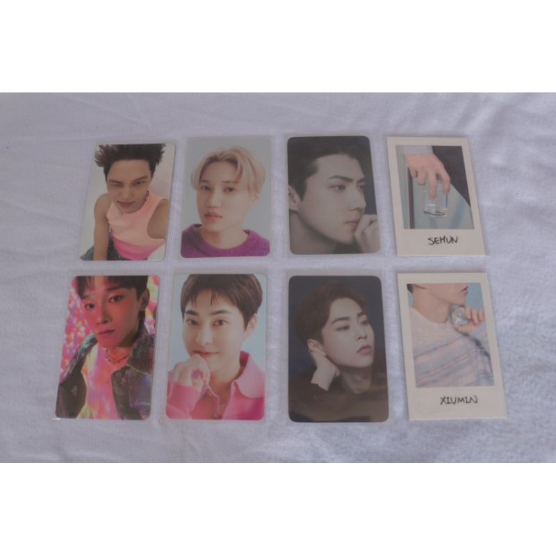 Pc exo xiumin chen kai sehun exist fortune card exo'clock sg22