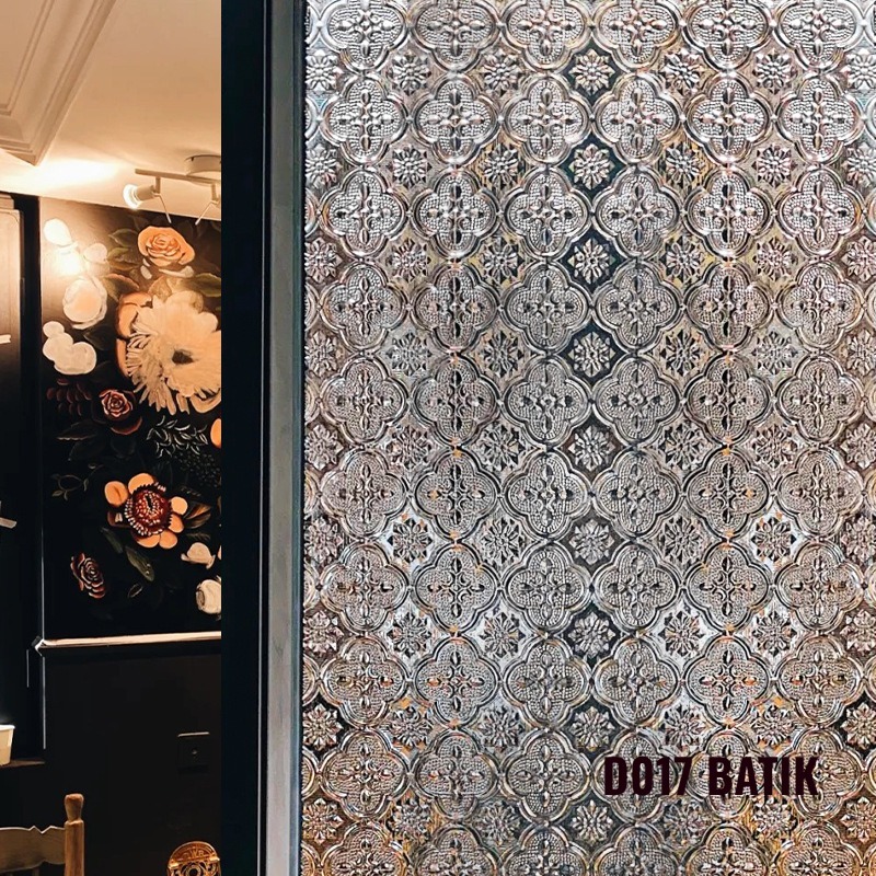 GM - D017 BATIK | STIKER KACA | STICKER KACA | STIKER WINDOW | SUNBLAST KACA BATIK | SANBLAST KACA |