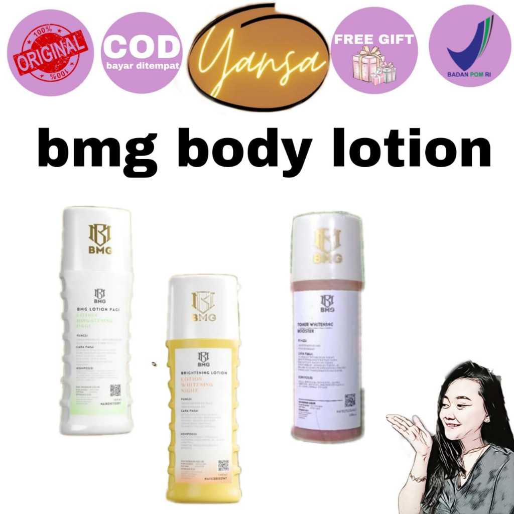 ( PAKET HEMAT ) BMG LOTION ANGGUR HB BPOM ORIGINAL KEMASAN BARU