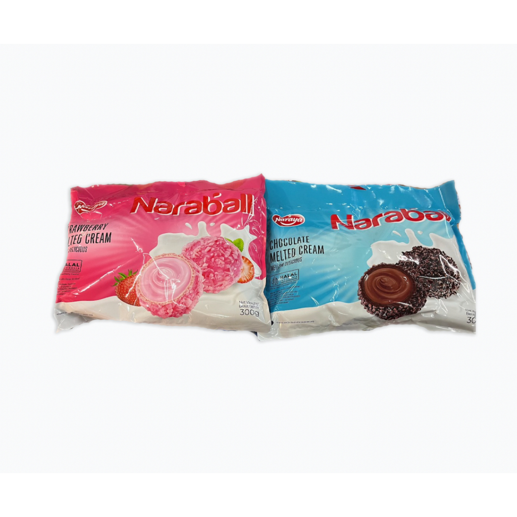 

Naraya Naraball Wafer Bola Renyah Ball Melted Cream 300gr
