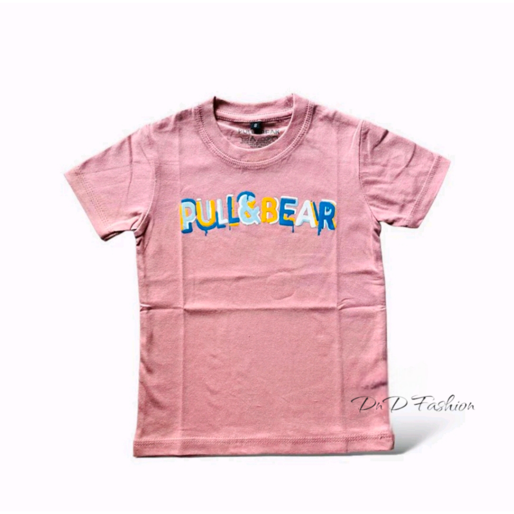 BAJU KAOS ANAK PULL AND BEAR/ BAJU UNISEX PREMIUM / KAOS ANAK 1 - 12 Th / KAOS ANAK DISTRO / KAOS AN