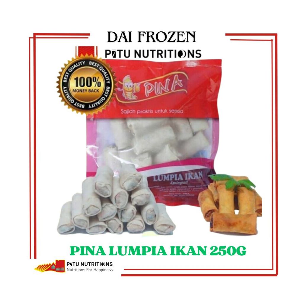 

Pipi Lumpia ikan , dengan kulit lumpia , paling nikmat