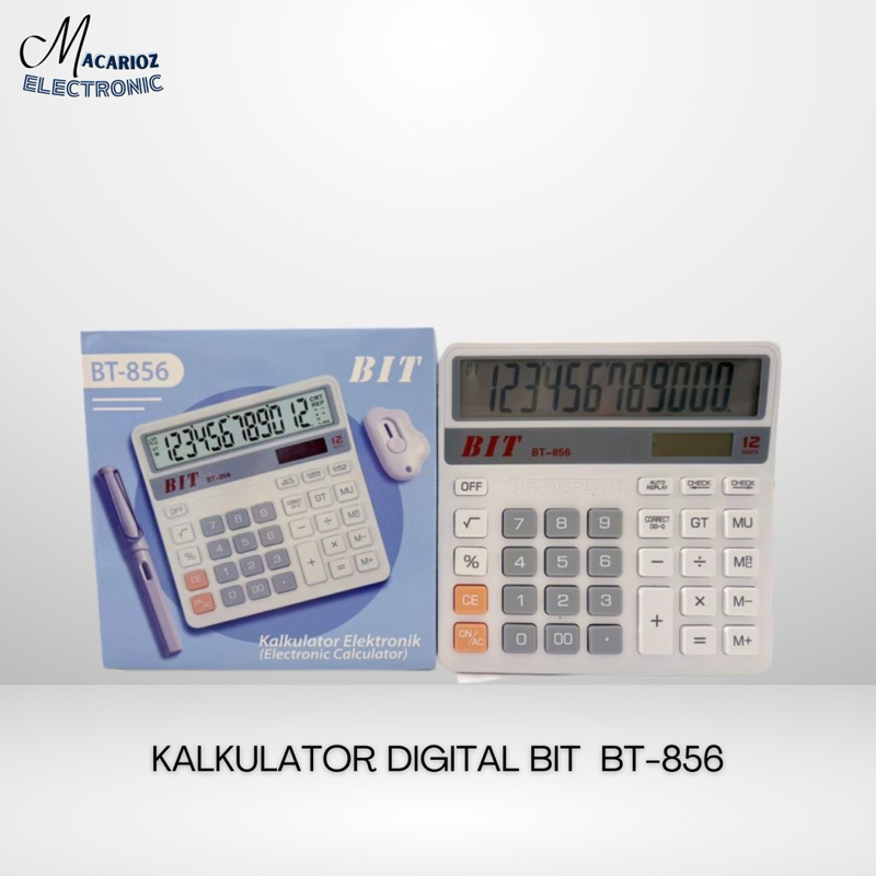

KALKULATOR ELEKTRONIK BIT BT-856