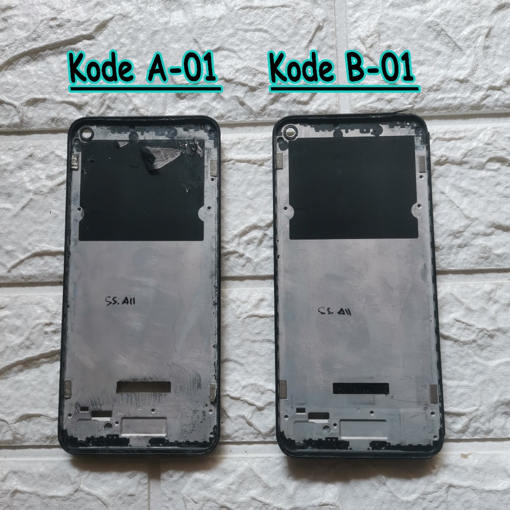 Frame Samsung A11 - A115F Tatakan LCD Copotan Original