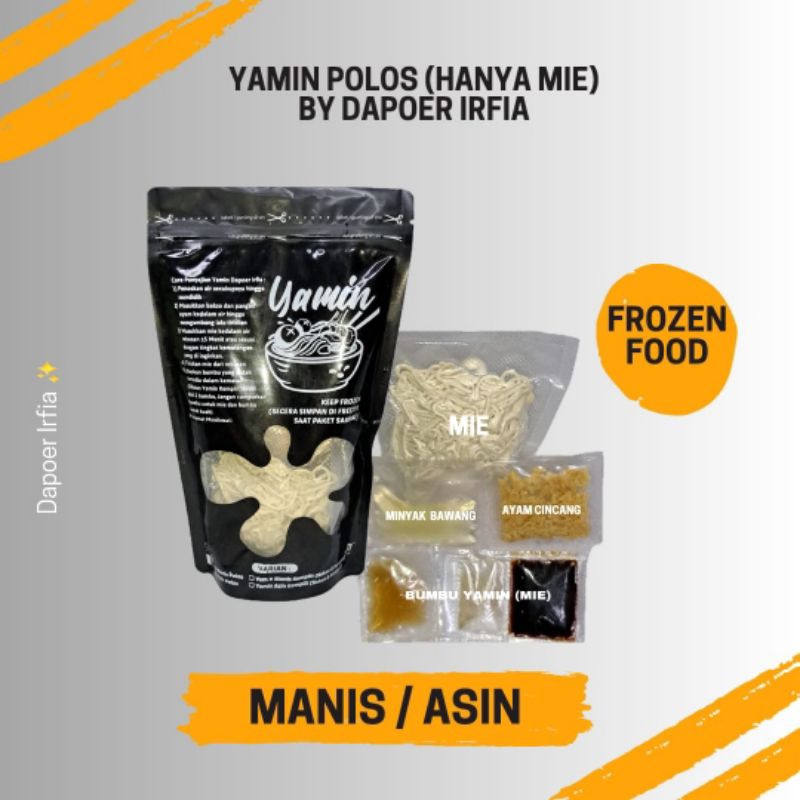 

(FROZEN FOOD) Yamin Manis / Asin Polos by Dapoer Irfia ✨