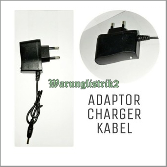 Adaptor Charger Kabel Senter / Charger Senter Kepala